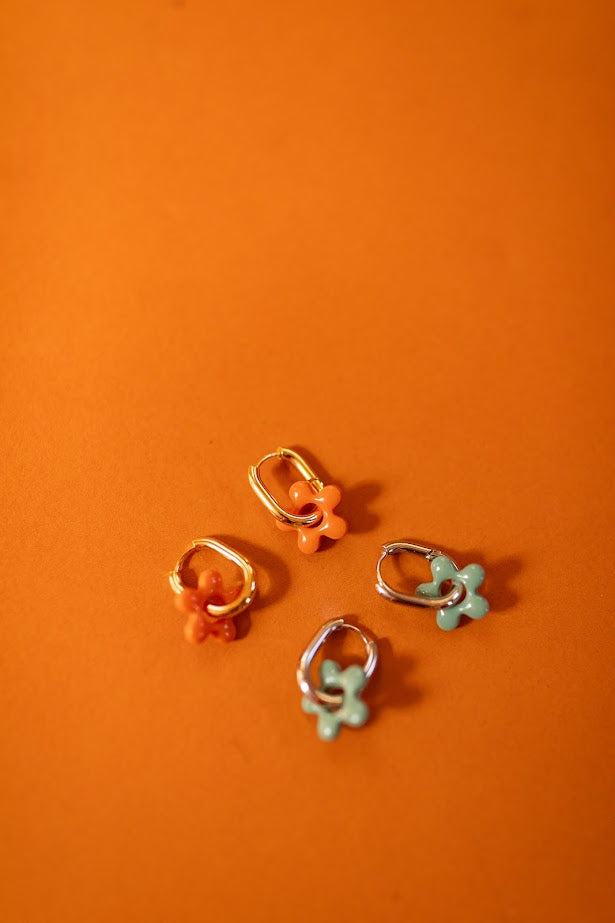 Orange Marisol Earrings
