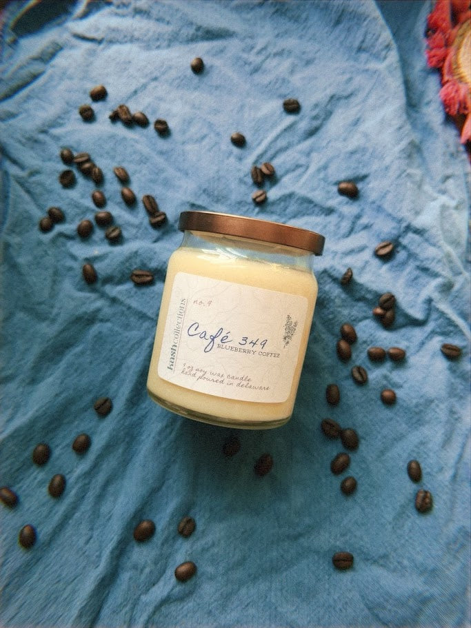 Café 349: Blueberry Coffee Candle