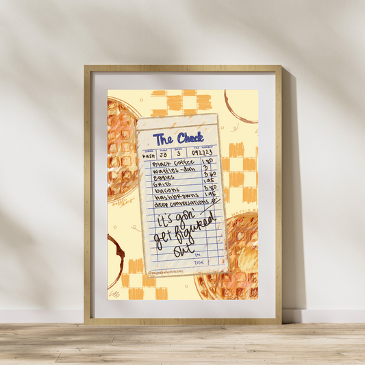 Waffle House Jo Bros Download Print