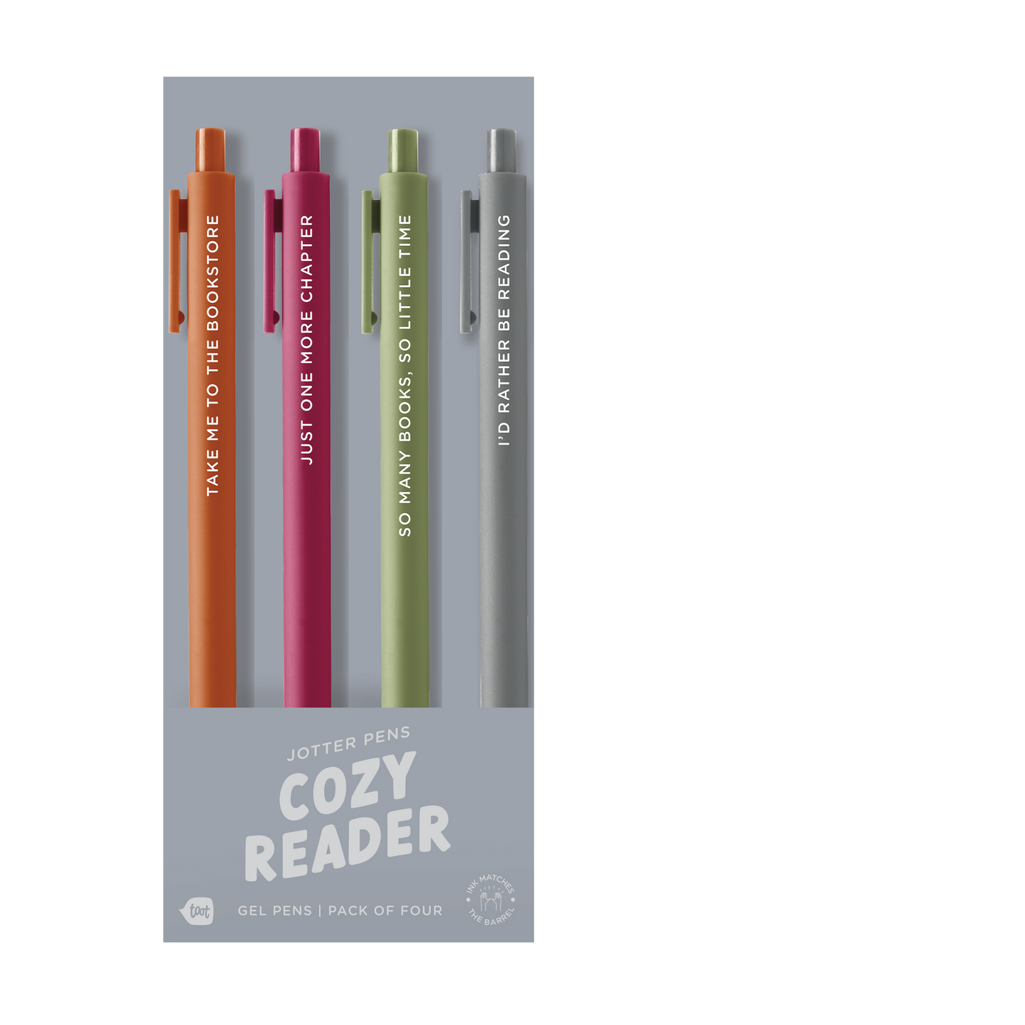 Cozy Reader Pen Pack