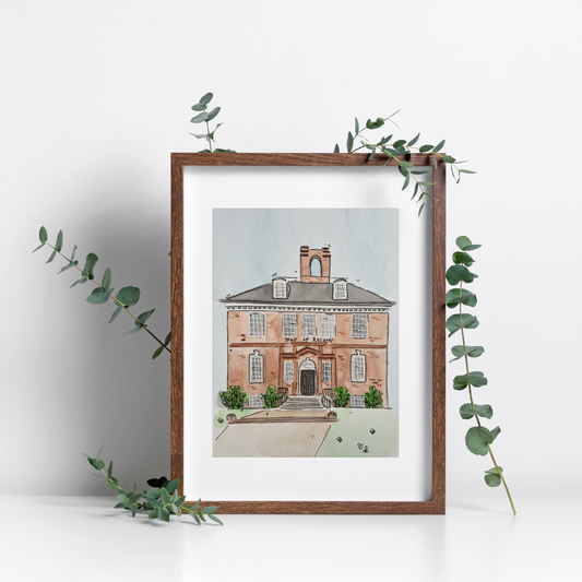Delaware Hall of Records Print