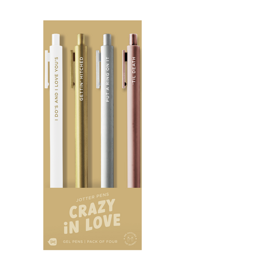 Jotter Pen Set 4: Crazy In Love