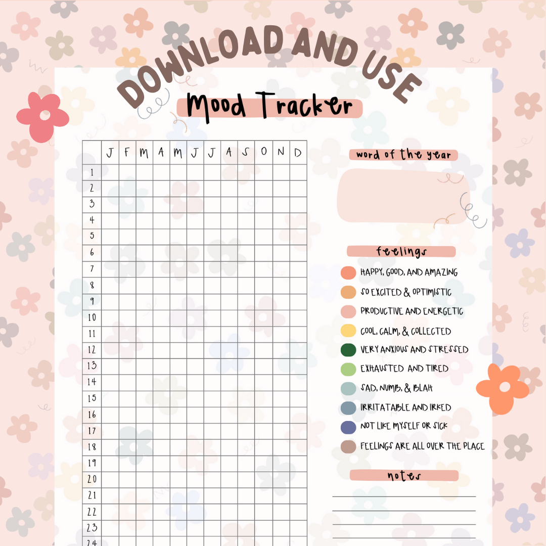 Floral Mood Tracker (Download)