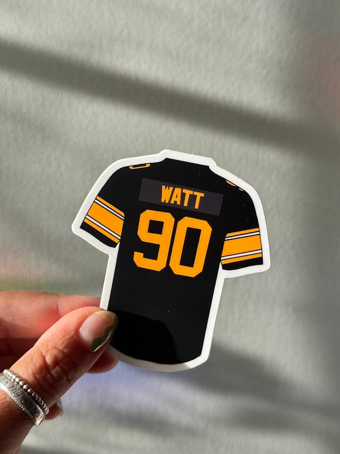 Watt Jersey Sticker