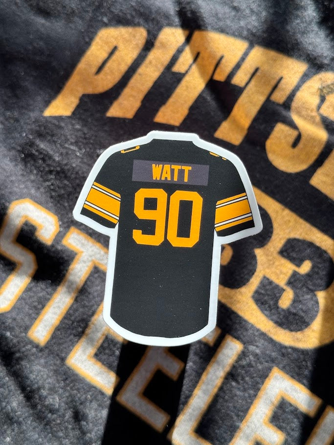 Watt Jersey Sticker