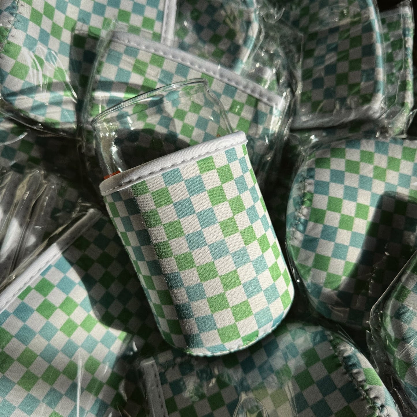 Checker Cup Sleeve