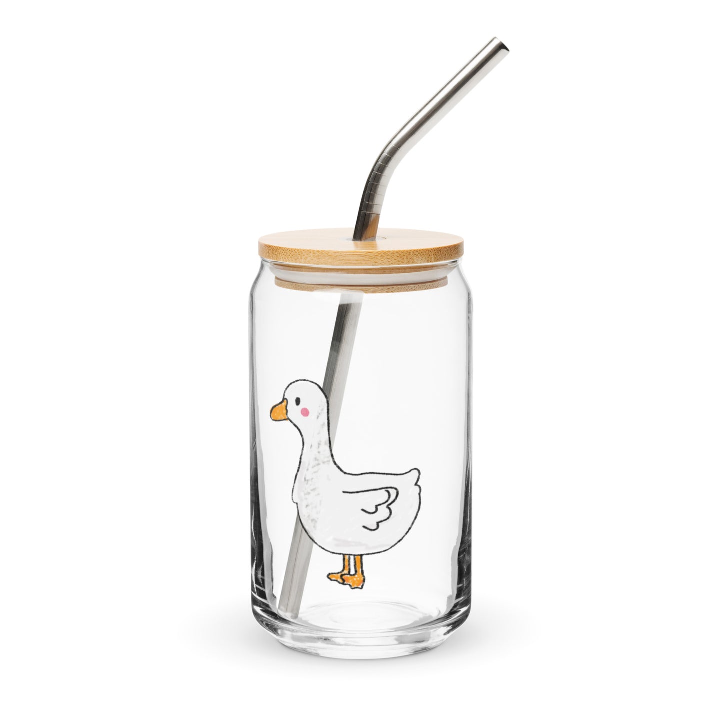 Silly Goose Can Glass