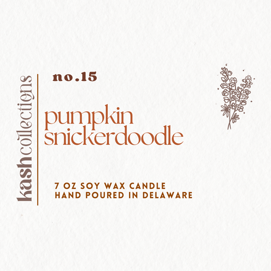 Pumpkin Snickerdoodle Candle