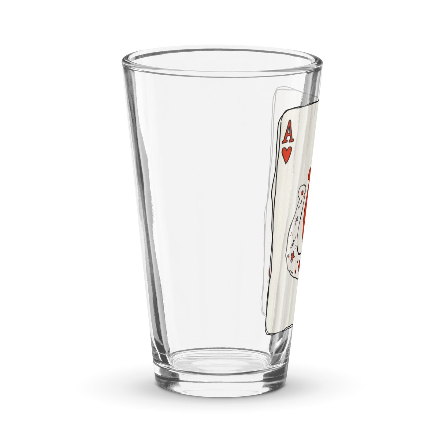 Lucky Ace Pint Glass