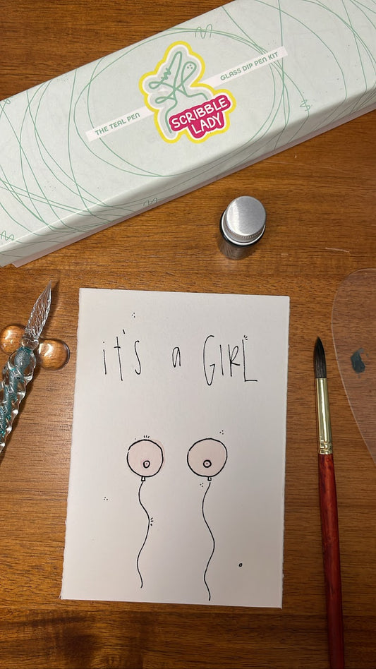It's a Girl Card