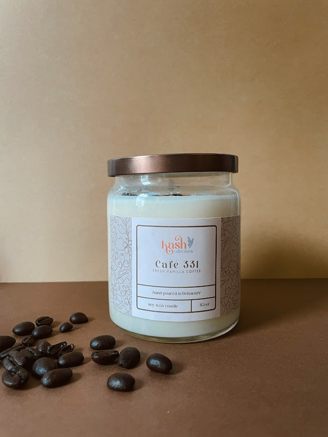 Café 331: Fresh Vanilla Coffee Candle