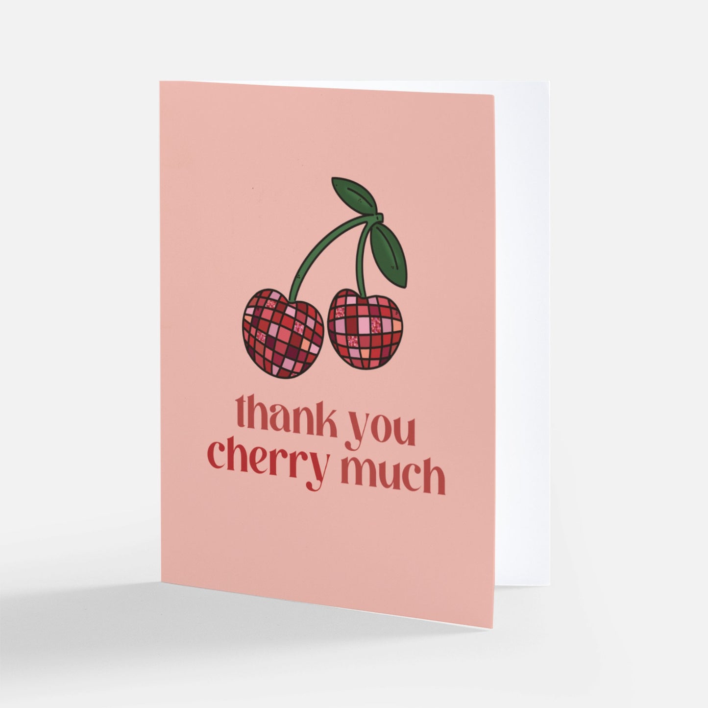 Thank U Cherry Much Card