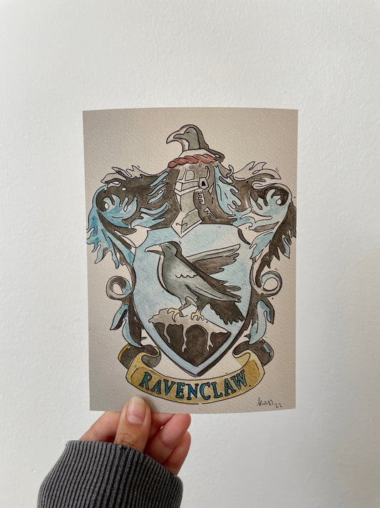 Ravenclaw Crest Print